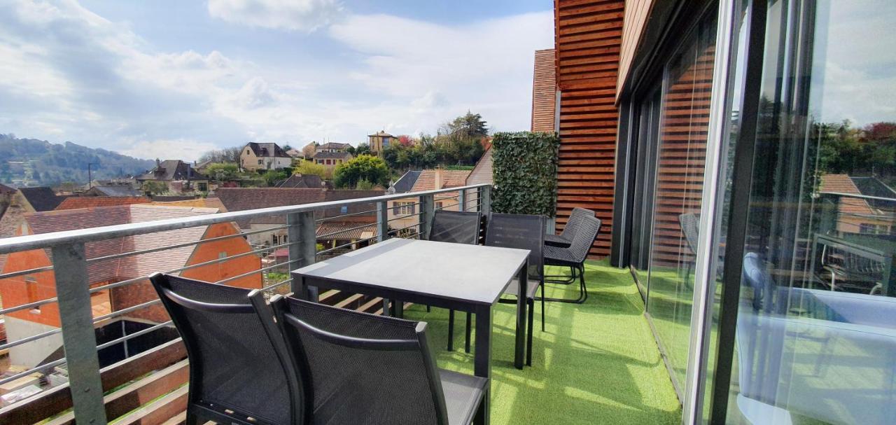 萨尔拉拉卡内达Le Coin Cosy Avec Balcon Terrasse Parking Prive Et Linge De Lit Compris公寓 外观 照片