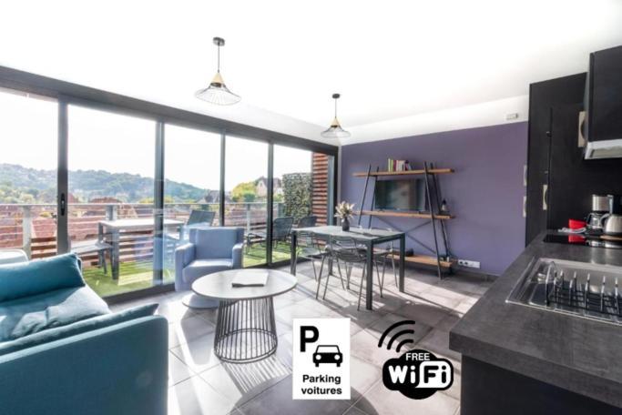 萨尔拉拉卡内达Le Coin Cosy Avec Balcon Terrasse Parking Prive Et Linge De Lit Compris公寓 外观 照片
